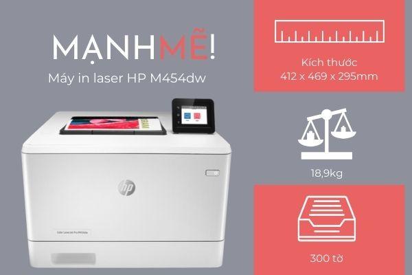 Máy in laser màu HP Color LaserJet Pro M454dw - Hình 11