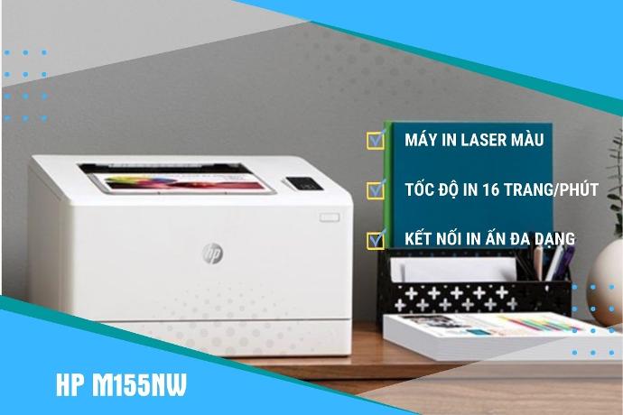 Máy in laser màu HP LaserJet Pro M155NW - Hình 4