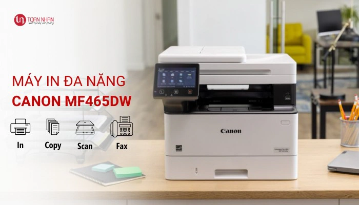Máy in laser đa năng Canon MF465dw - Hình 4