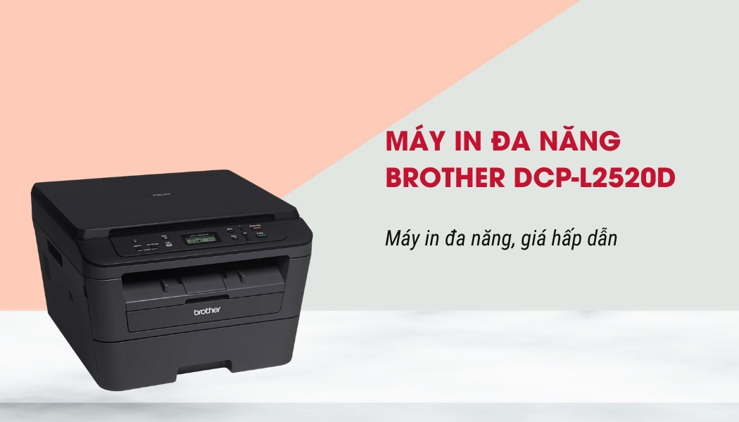 Máy in laser đa năng Brother DCP-L2520D - Hình 3