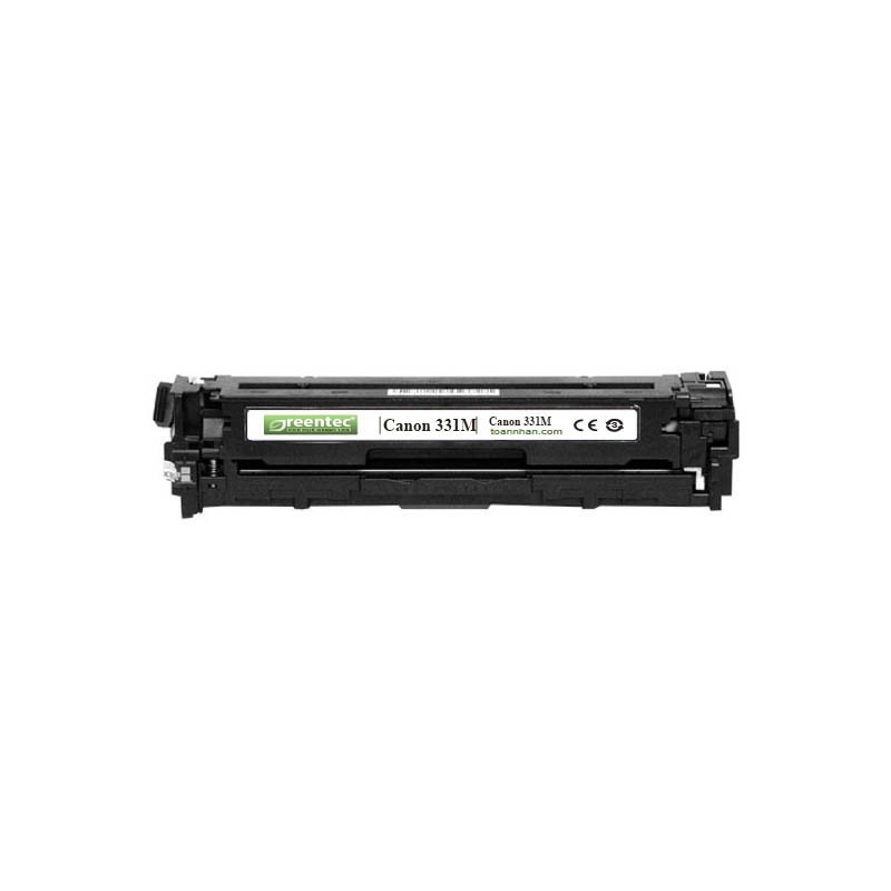 Hộp mực thay thế Greentec Canon 331M (đỏ) hiệu suất cao, tương thích cho máy in HP - Hình 2