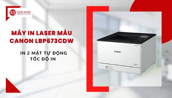 Máy in laser màu Canon imageCLASS LBP673cdw - Hình 3