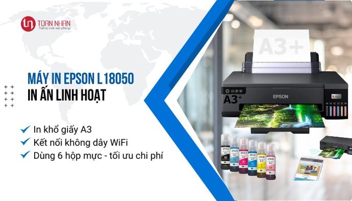 Máy in phun màu Epson Ecotank L18050 A3 - Hình 5