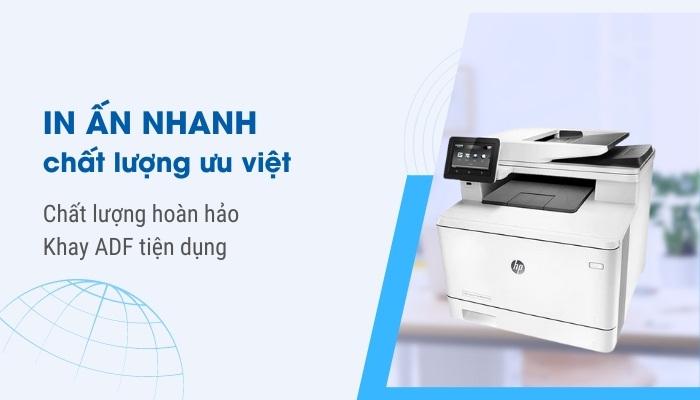 Tốc độ in ấn vượt trội của HP M477fnw