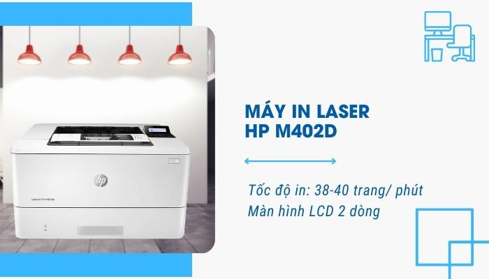 Tốc độ in ấn vượt trội của máy in laser HP M402d