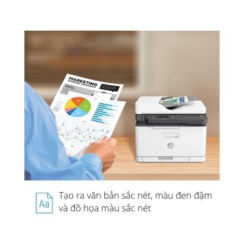 Máy in laser màu đa chức năng HP MFP 179fnw - Hình 9