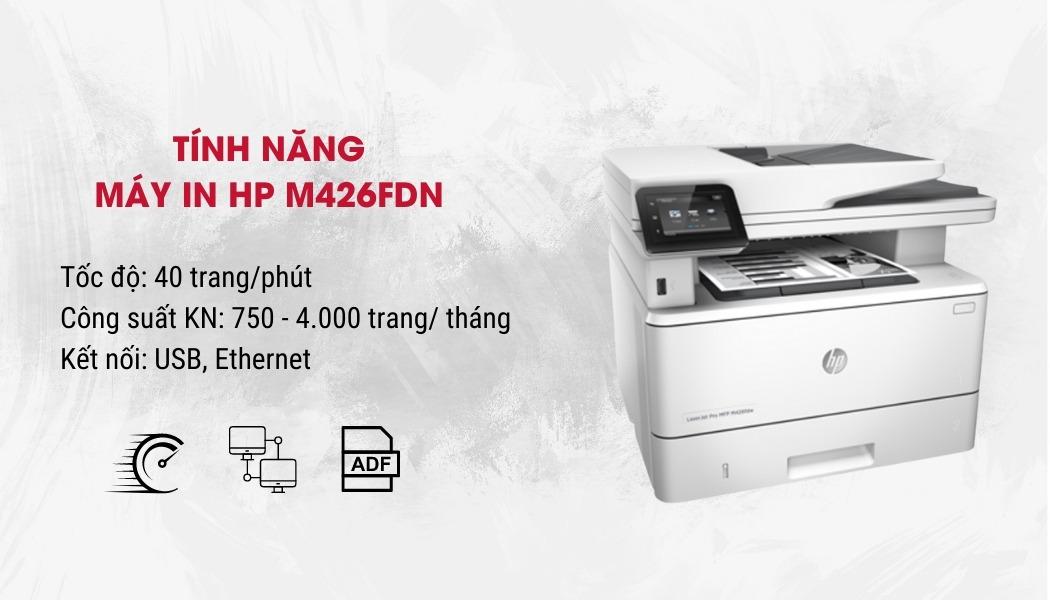 Máy in laser đa năng HP LaserJet Pro M426fdn - Hình 5