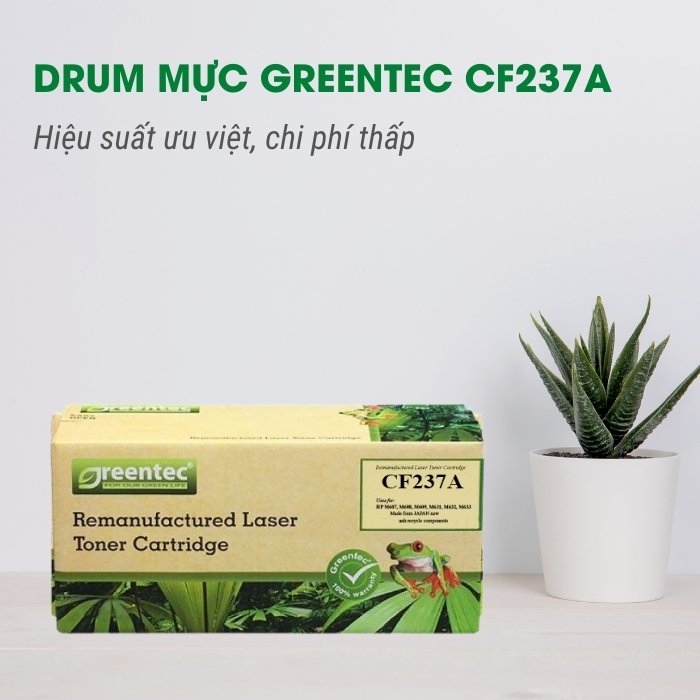 Hộp mực thay thế Greentec HP CF237A (đen) hiệu suất cao, tương thích cho máy in HP - Hình 3