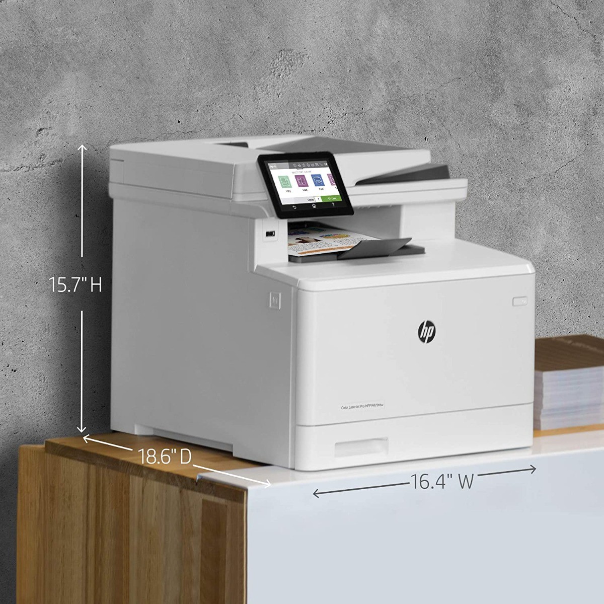 Máy in laser màu HP Color LaserJet Pro MFP M479fdw - Hình 6