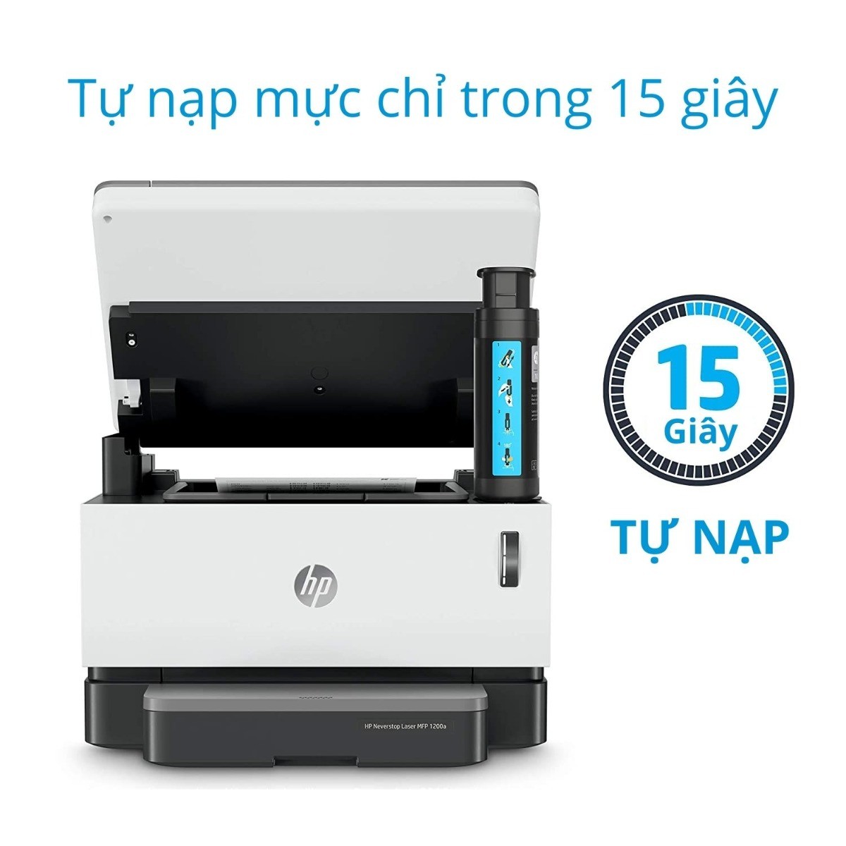 Máy in HP Neverstop MFP 1200A - Hình 3