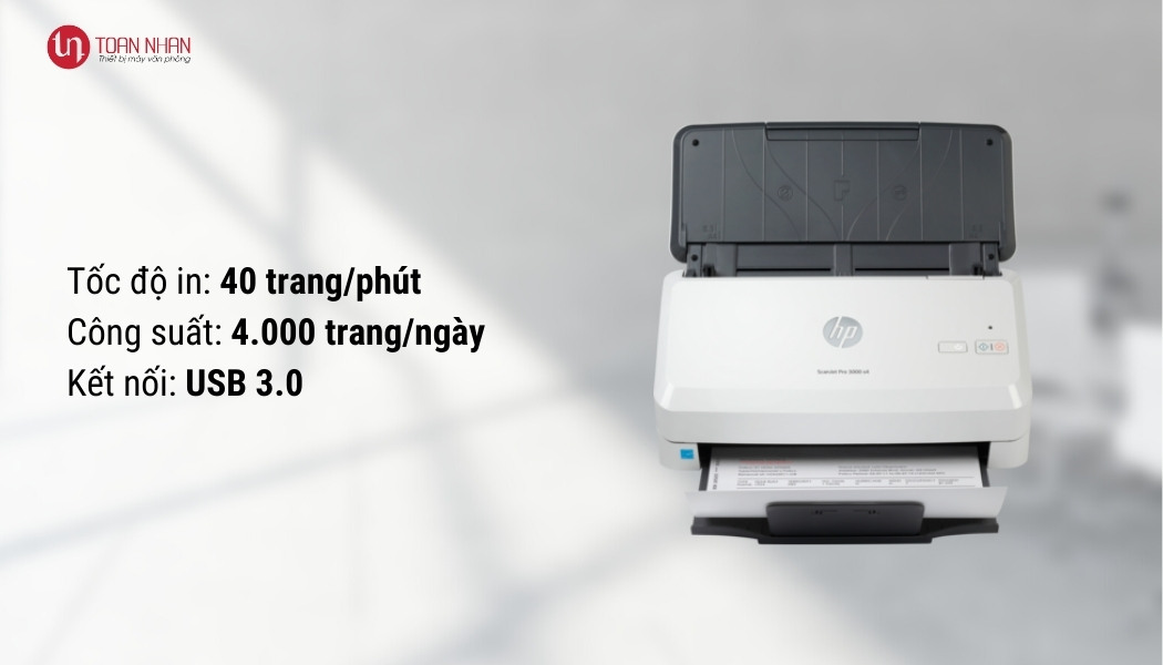 Tốc độ và tính năng của HP ScanJet Pro 3000 s4