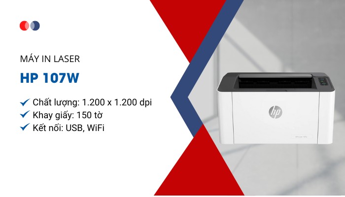 Khả năng kết nối không dây của HP 107W Khả năng kết nối không dây của HP 107W