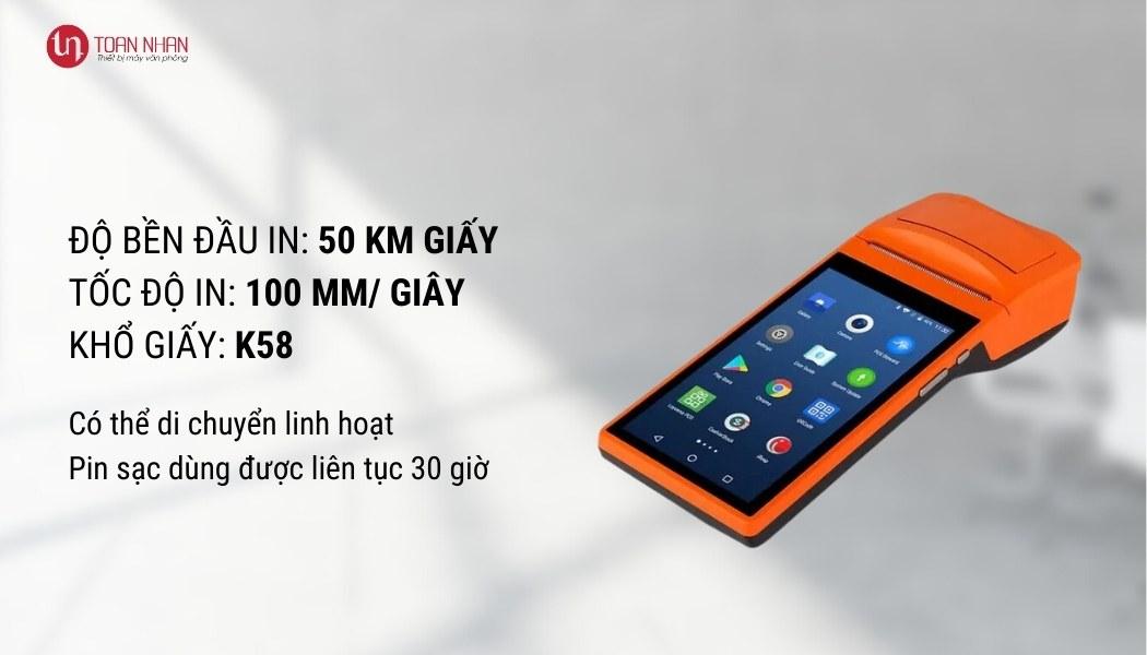 Máy POS cầm tay SUNMI V1S - Hình 5