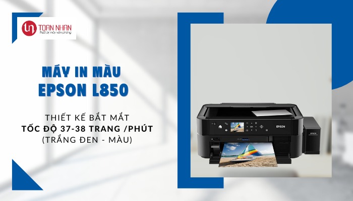 Máy in phun màu đa chức năng Epson L850 - Hình 4