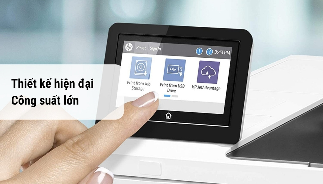 Máy in HP LaserJet Enterprise M611dn - Hình 5