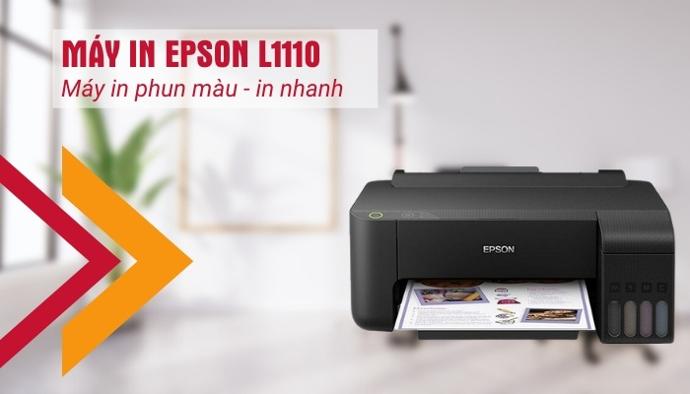Máy in phun màu Epson L1110 - Hình 4