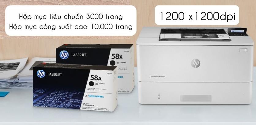 Chất lượng bản in từ máy in HP