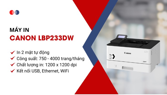 Máy in Canon i-SENSYS LBP233dw - Hình 4