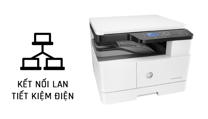 Máy in A3 HP LaserJet MFP M438DN - Hình 8