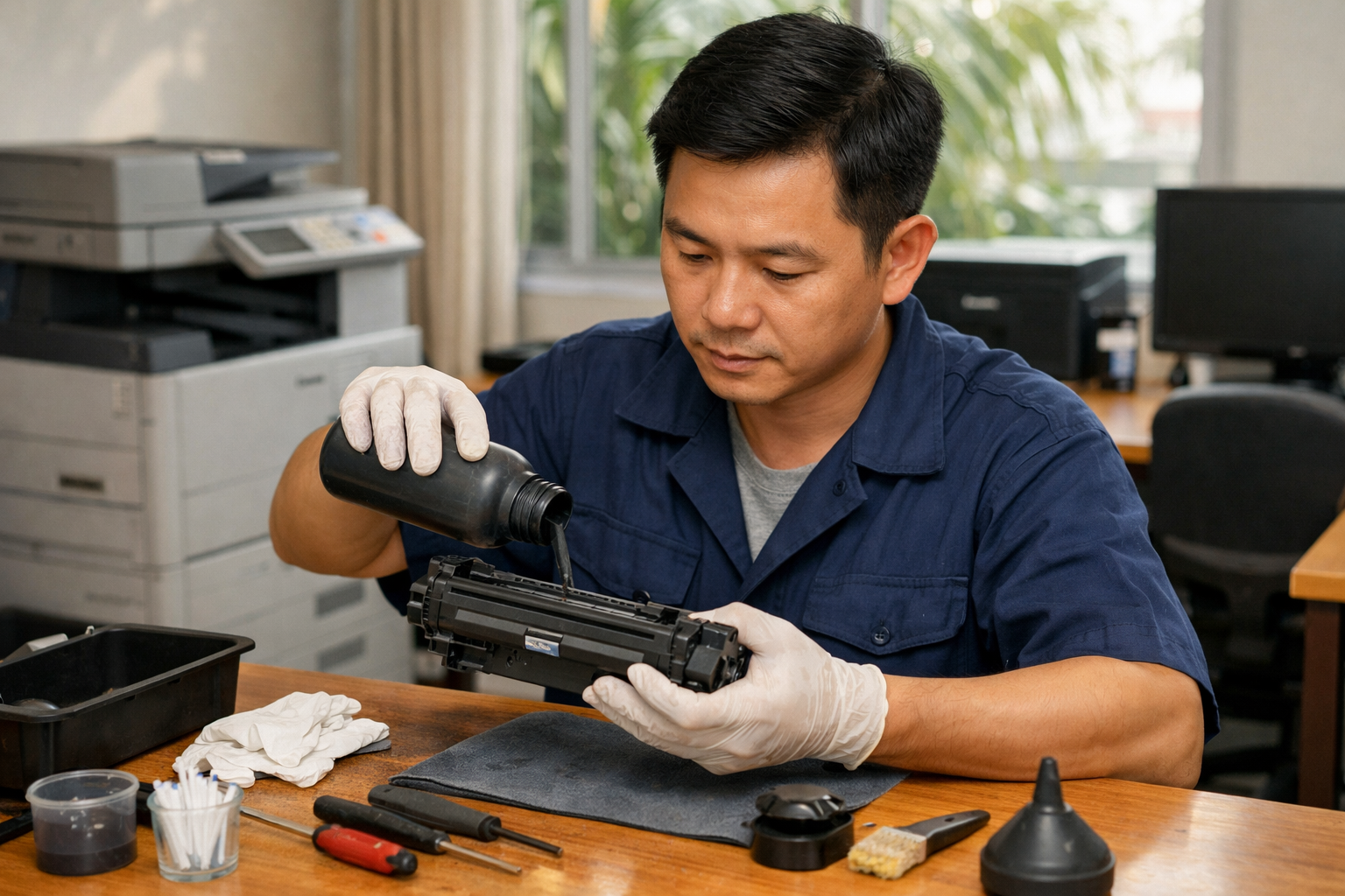 Dịch Vụ Thay Mực Máy In Bùi Đình Túy Quận Bình Thạnh | Phục Vụ Tận Nơi 20 Phút