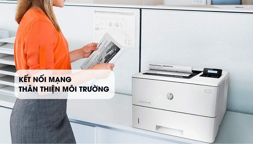 Máy in HP LaserJet Pro M501dn - Hình 9