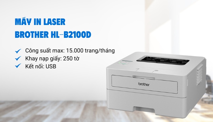 tính năng máy in laser Brother HL-B2100D tính năng máy in laser Brother HL-B2100D