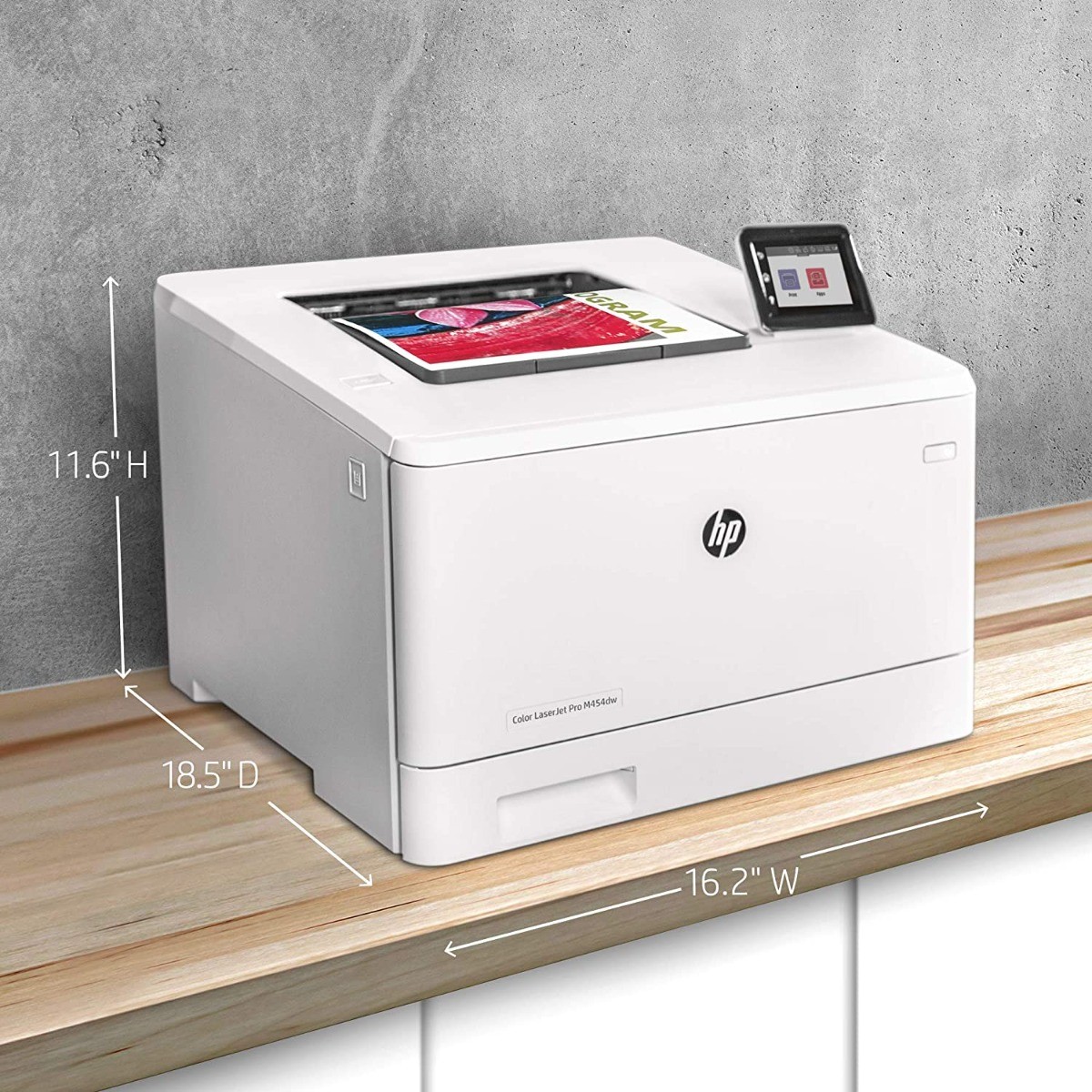 Máy in laser màu HP Color LaserJet Pro M454dw - Hình 5