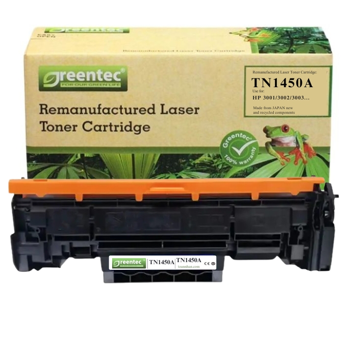 Mực in laser đen trắng Greentec HP W1450A