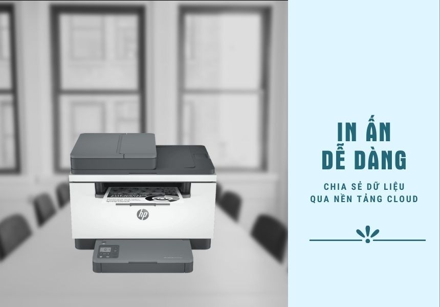 Kết nối thông minh trên HP M236sdw
