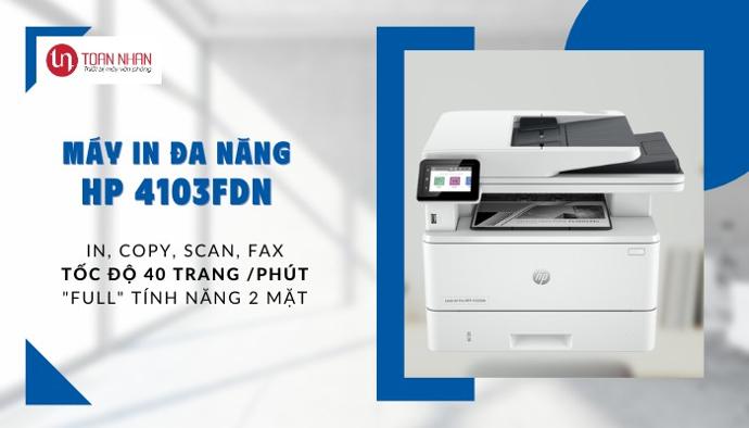 Máy in laser đen trắng đa năng HP 4103FDN - Hình 4