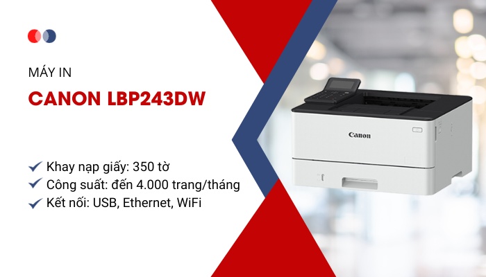 Máy in Laser Canon LBP 243DW - Hình 7