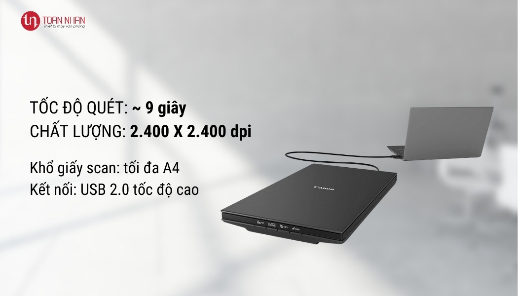 Thiết kế mỏng nhẹ của Canon LIDE 300 Thiết kế mỏng nhẹ của Canon LIDE 300