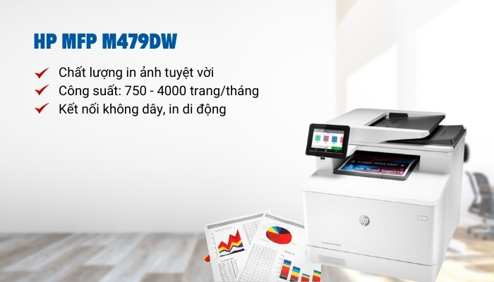 Máy in HP Color LaserJet Pro MFP M479dw - Hình 5