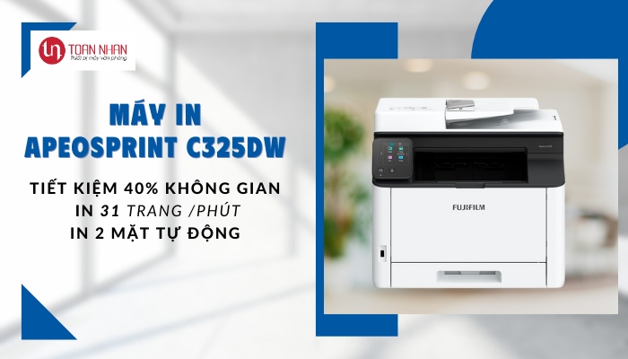 Máy in laser màu Xerox A4 ApeosPrint C325DW - Hình 3