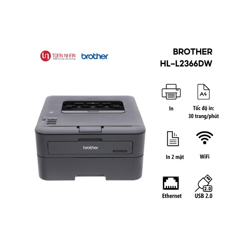 Máy in laser Brother HL-L2366DW