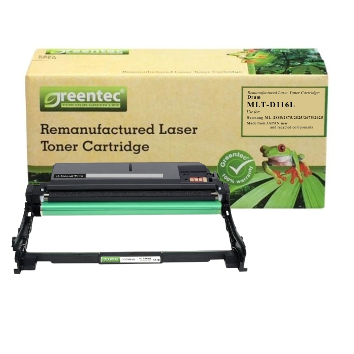 Cụm Drum laser đen trắng Greentec Samsung MLT-D116L