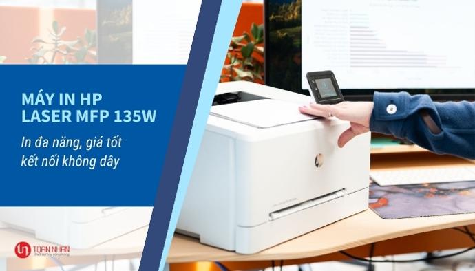 Máy in HP LaserJet MFP 135w (In/ Copy/ Scan/ A4/ USB/ WiFi) - Hình 7