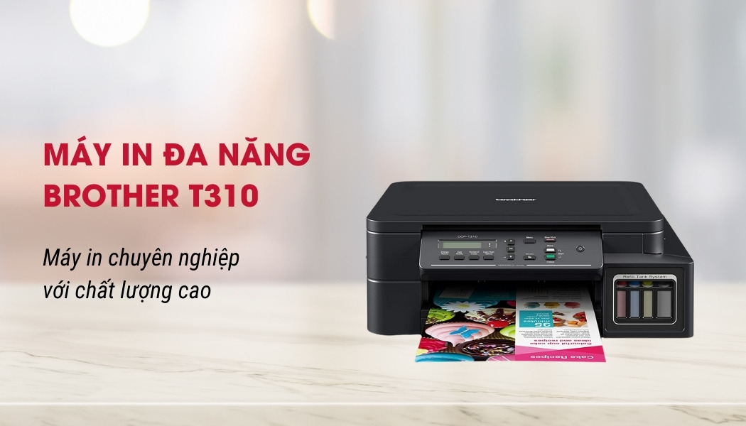 Máy in phun màu Brother DCP-T310 - Hình 4
