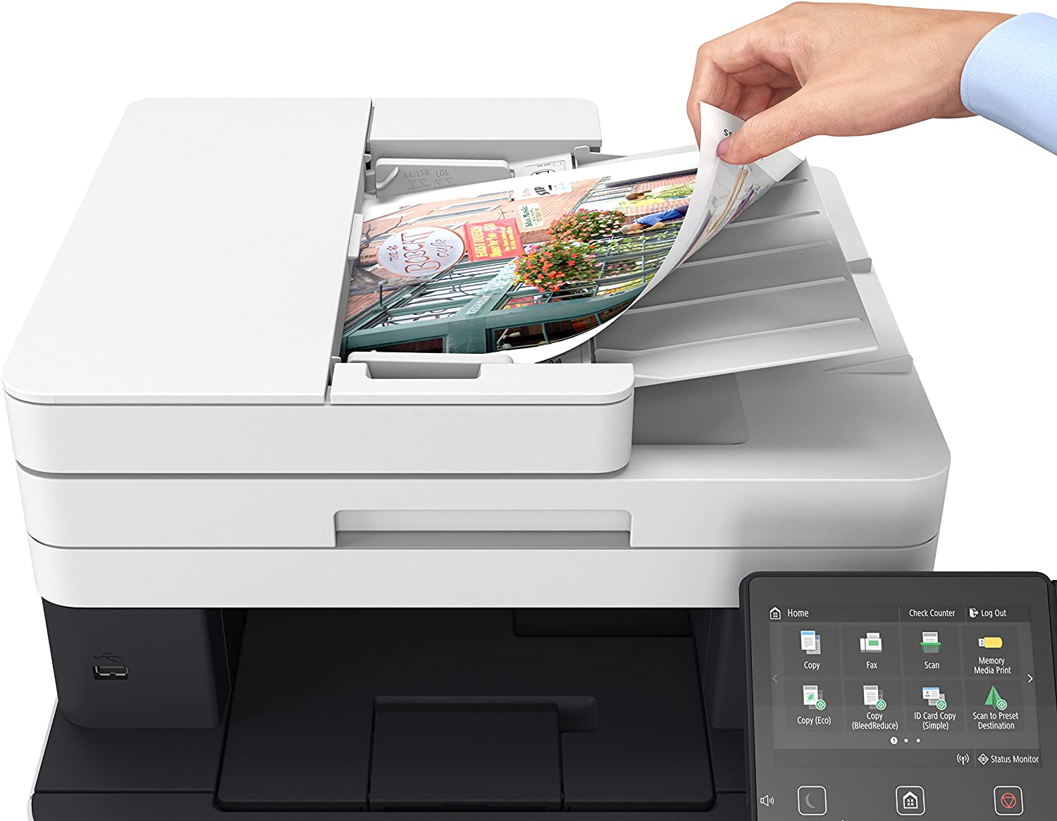 Máy in laser màu đa năng Canon MF643CDW - Hình 4