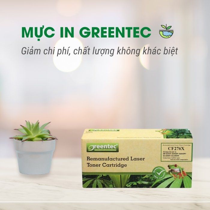 Hộp mực thay thế Greentec HP CF276X (đen) hiệu suất cao, tương thích cho máy in HP - Hình 4