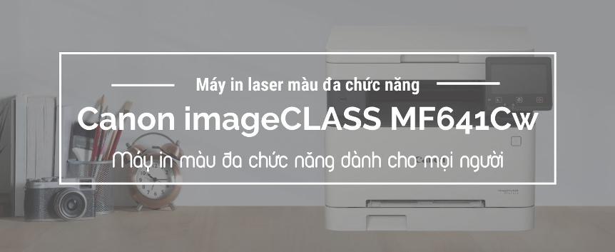 Máy in laser màu Canon imageCLASS MF641Cw - Hình 4