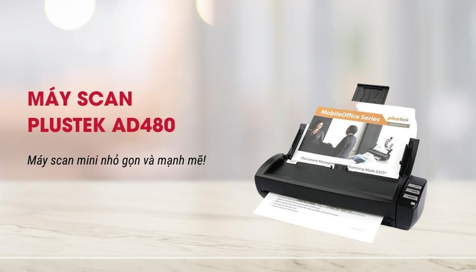 tổng quan máy scan Plusktek AD480 Tổng quan máy quét Plustek AD480
