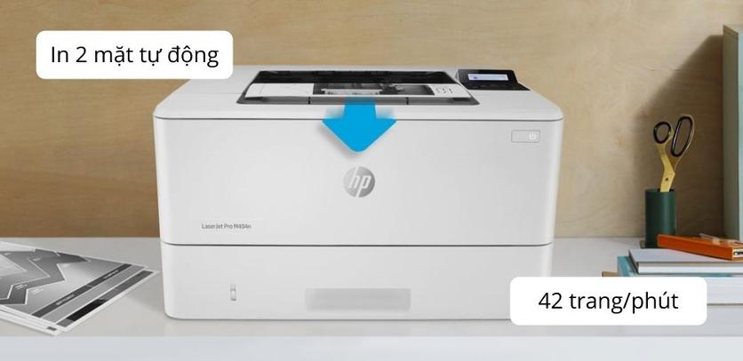 Tốc độ in ấn cực nhanh của HP M404dn
