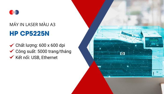 Máy in laser màu đơn năng HP CP5225N Khổ A3 - Hình 5