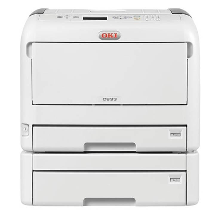 Máy in laser màu OKI C833DN khổ A3 - Hình 3