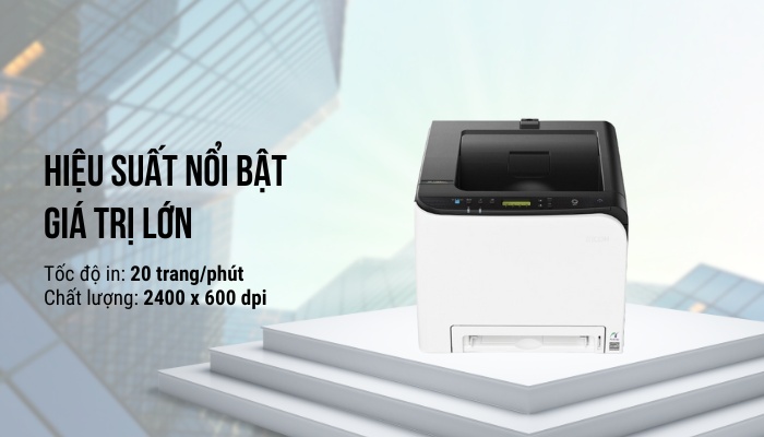 Máy in Laser màu Ricoh SP C260DNW - Hình 3