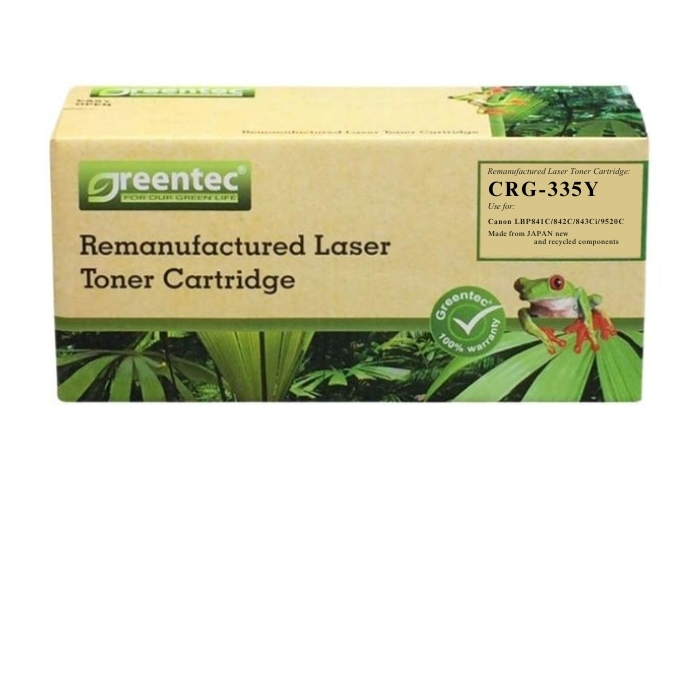 Mực in laser Greentec 335Y - Vàng - Hình 3