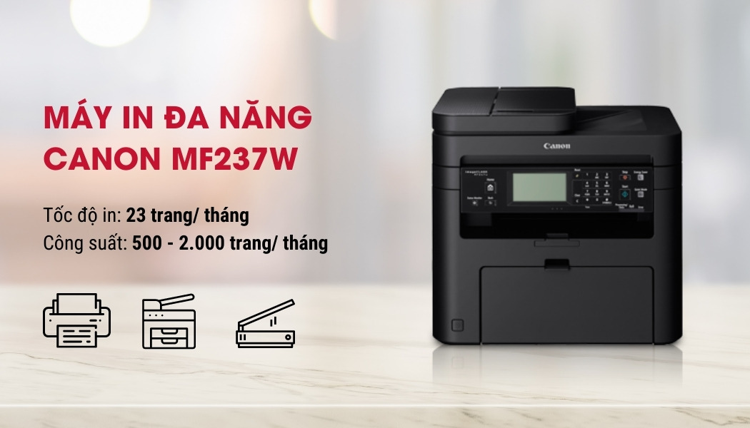 Máy in Canon imageCLASS MF237W - Hình 4