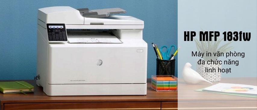 Máy in laser màu HP Color LaserJet Pro MFP M183fw - Hình 10