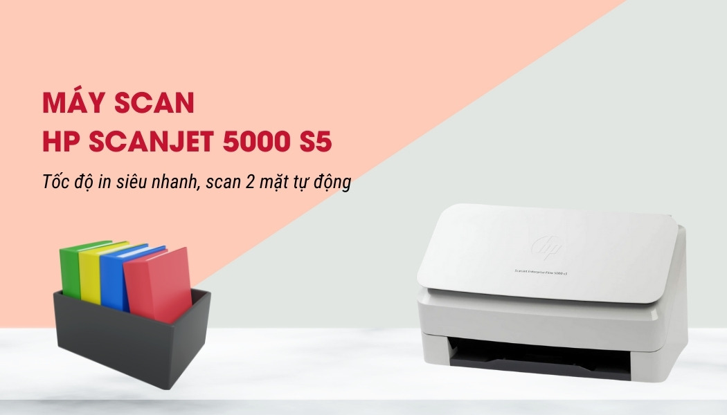 Tổng quan máy scan HP ScanJet 5000 S5